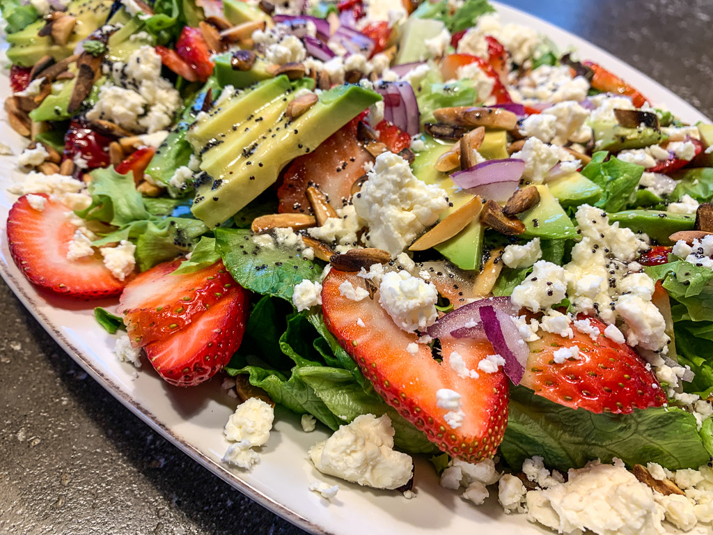 Recipe: Strawberry Avocado Salad — 3ten — a lifestyle blog