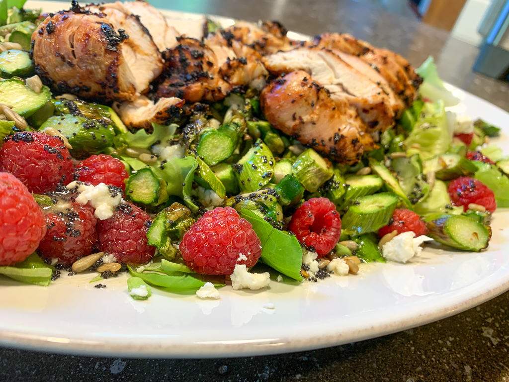 Recipe: Asparagus and Raspberry Salad — 3ten — a lifestyle blog