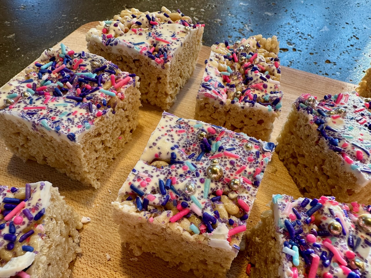 Sprinkle Math Matter Rice Recipe: Pink Sprinkle Rice Krispies — 3ten — a lifestyle blog